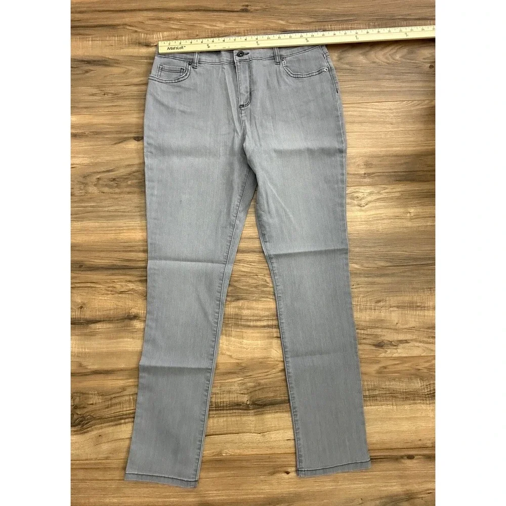 Girl Children's Place Supper Skinny Gray Jeans Size‎ 18 NWT